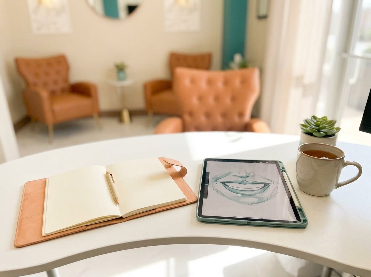 A welcoming consultation desk